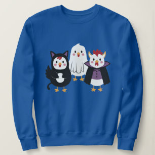 Cute Chicken Halloween T-Shirt - Funny Chickens