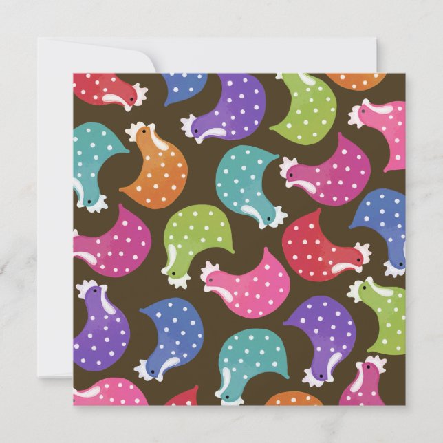 Cute Chicken Hens Night Bachelorette Party Inbjuda Inbjudningar (Framsida)