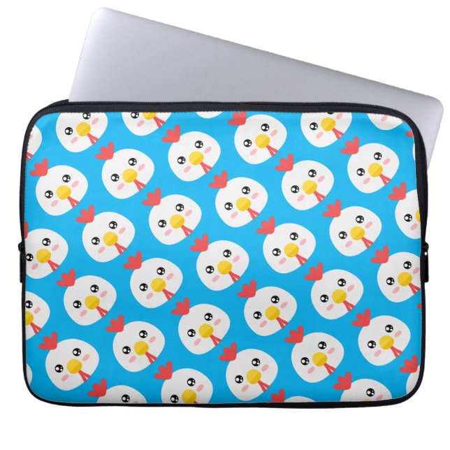 Cute Chicken Laptop Fodral (Framsidan)