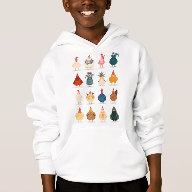 Cute Chicken T Shirt (Framsida)