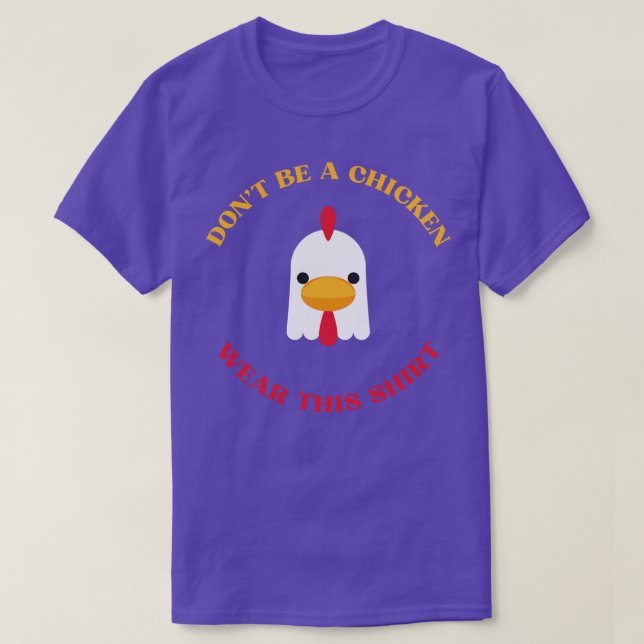 Cute Chicken T Shirt (Design framsida)