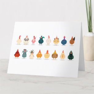 Cute Chicken Tack Kort