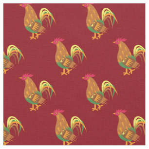 Cute Chicken Tupp Kids Baby Nursery Red Tyg