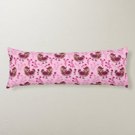 Cute Chickens Kroppskudde