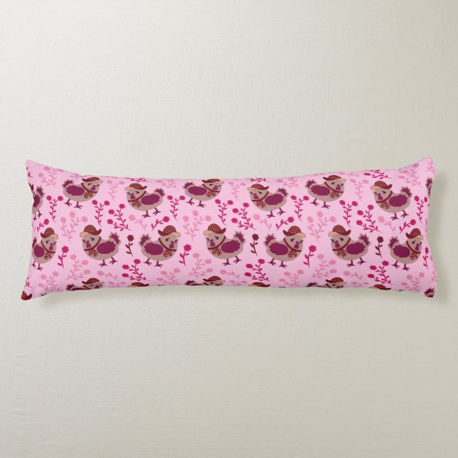 Cute Chickens Kroppskudde (Framsidan)