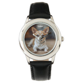 Cute Chihuahua Barn Personlig Watch Armbandsur