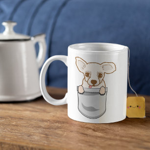 Cute Chihuahua för Hund älskare Hund Trainer Kaffemugg