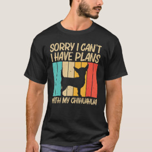 Cute Chihuahua För manar Women Chihuahua Pet Hund T Shirt