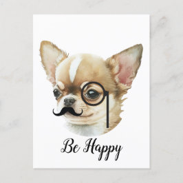 Cute Chihuahua Hund älskare Vykort