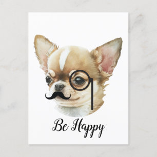 Cute Chihuahua Hund älskare Vykort