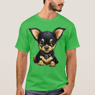 Cute Chihuahua Hund Hundar Chihuahuas 3 T Shirt