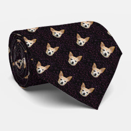 Cute Chihuahua Hund Lila Glitter Galaxy Mönster Slips