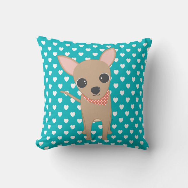 Cute Chihuahua Kudde (Framsida)