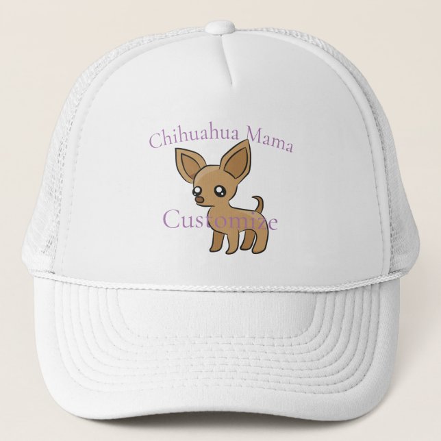 Cute Chihuahua Mamma Art Thunder_Cove Keps (Framsida)