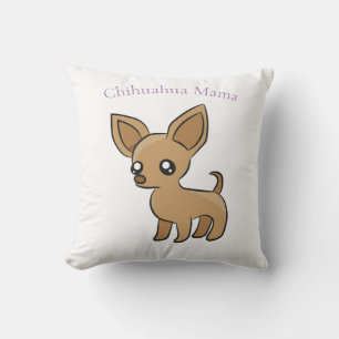 Cute Chihuahua Mamma Art Thunder_Cove Kudde