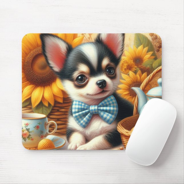 Cute Chihuahua Puppy Musmatta (Med mus)