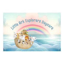 Cute Child Care Daycare Noahs Ark Business