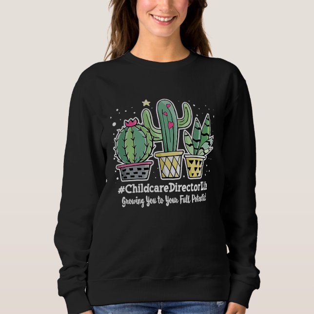Cute Childcare Director Life Appreciation Week Bac T Shirt (Framsida)