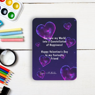 Cute children Classroom Valentine Day Anteckningskort