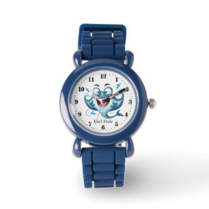 Cute children unisex stingray add namn strand armbandsur