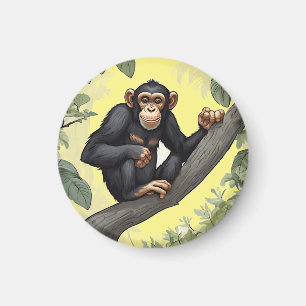 Cute chimpans på greeterna i gren magnet