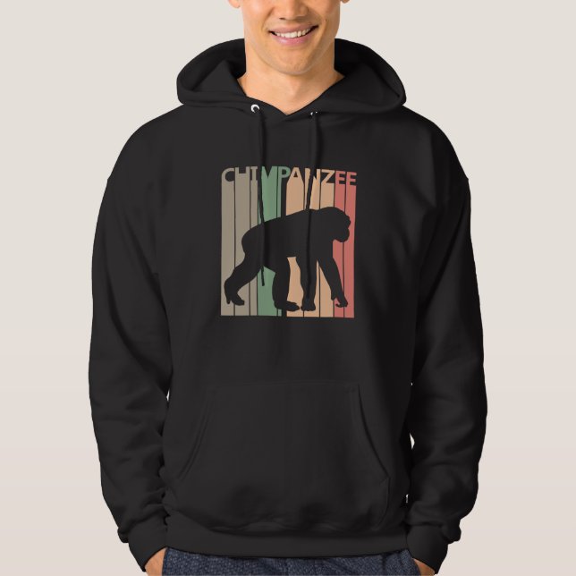 Cute chimpanzee animal hoodie (Framsida)