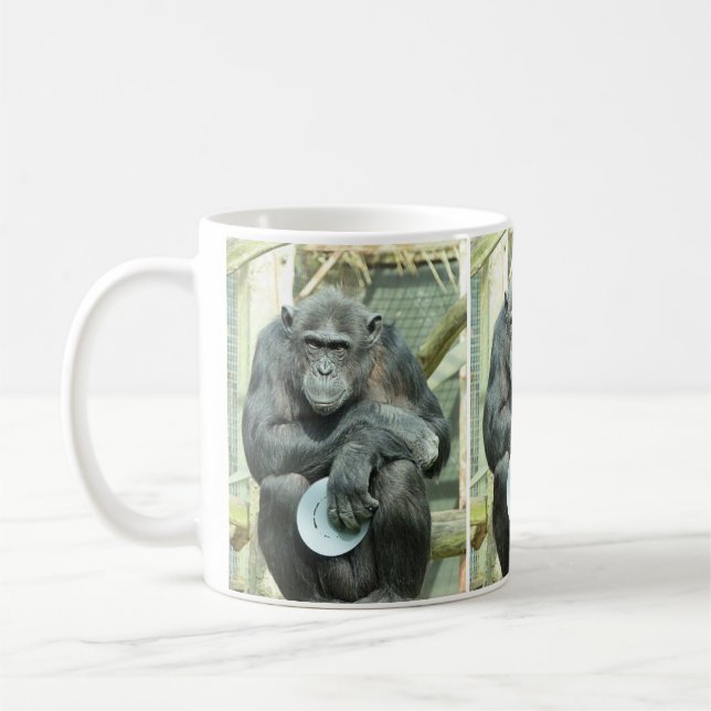 CUTE CHIMPANZEE KAFFEMUGG (Vänster)