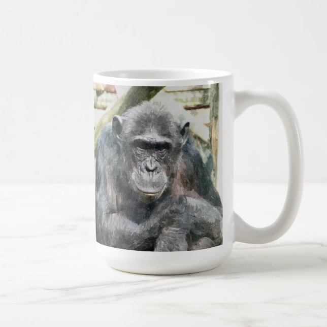 CUTE CHIMPANZEES KAFFEMUGG (Höger)