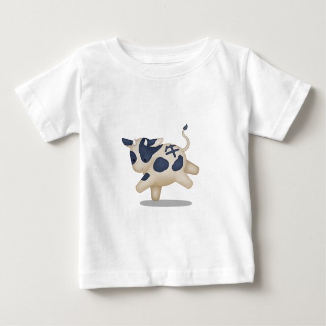 Cute China Zodiac Ox T Shirt (Framsida)