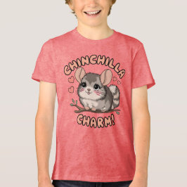 Cute Chinchilla Charm T Shirt