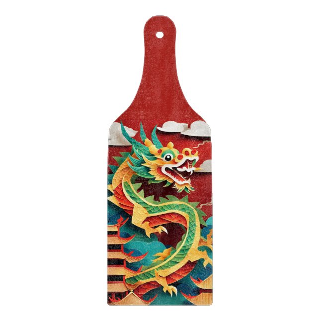 Cute Chinese New Year Dragon Zodiac Birthday CB1 (Framsidan)
