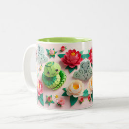 Cute Chinese New Year Snake 2025 2TM Två-Tonad Mugg