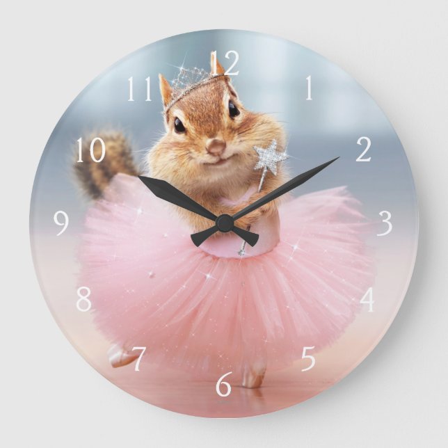 Cute Chipmunk Ballerina in tutu at Dance Studio Stor Klocka (Framsida)