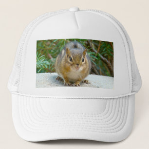 Cute Chipmunk har Öga på dig Truckerkeps