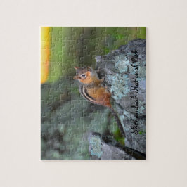 Cute Chipmunk, Shenandoah National Park Pussel