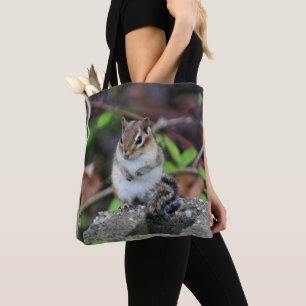Cute Chipmunk Wildlife Animal Tygkasse