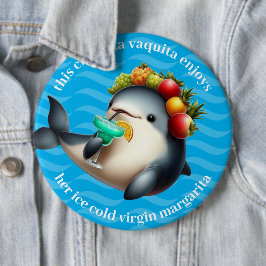 Cute Chiquita Vaquita Enjoying a Virgin Margarita Knapp