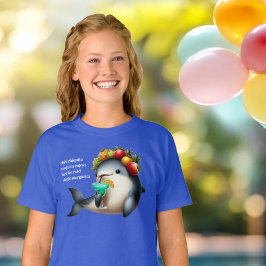 Cute Chiquita Vaquita Enjoying a Virgin Margarita T Shirt