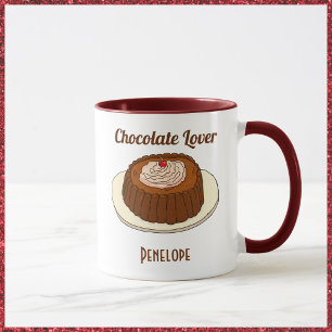 Cute Chocolate Älskare Mugg