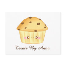 Cute Chocolate Chip Muffin