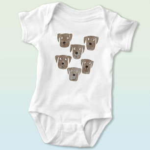 Cute Chocolate Labrador Retriever Hund T Shirt