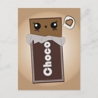 Cute Chocolate Pub Vykort