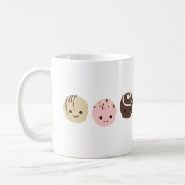 Cute Chocolate Truffles Kaffemugg