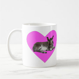 Cute Choklad donkey baby-folie sovande Kaffemugg