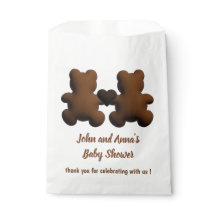 Cute Chokladbjörn Babydusch-väska