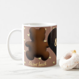Cute chokladbjörn mugg