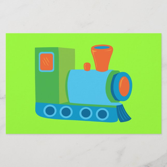Cute Choo Choo Tåg (Framsida)