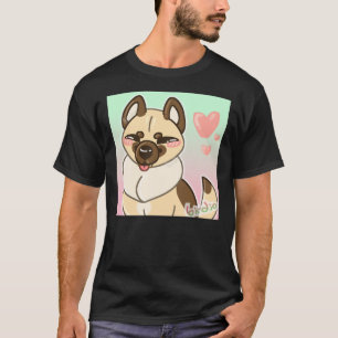 Cute Chow German Shepherd Hund T Shirt