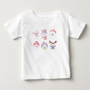 Cute Chrismas Baby Tshirt T Shirt