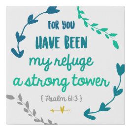Cute Christian Bible Verse Psalms My Refuge Gud